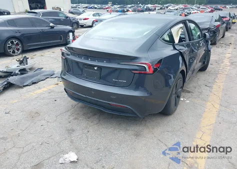2024 Tesla Model 3 Long Range Dual Motor All-Wheel Drive из США, поврежденный, VIN 5YJ3E1EB8RF717243